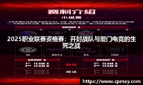 2025职业联赛资格赛：开封战队与厦门电竞的生死之战